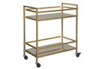 111907721:Kailman Bar Cart in Gold, Image 1