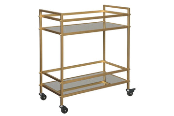 111907721:Kailman Bar Cart in Gold, Image 1