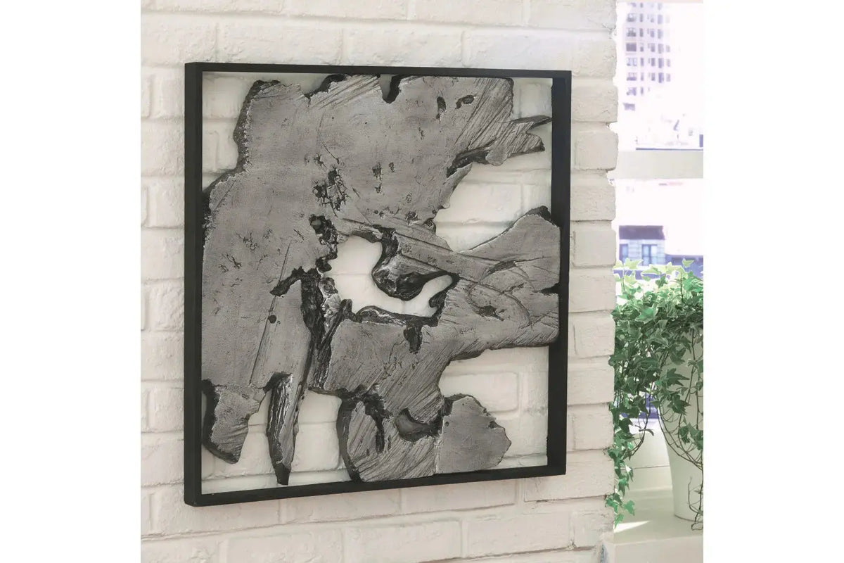 625824655:Fabiana Wall Art in Silver, Image 2