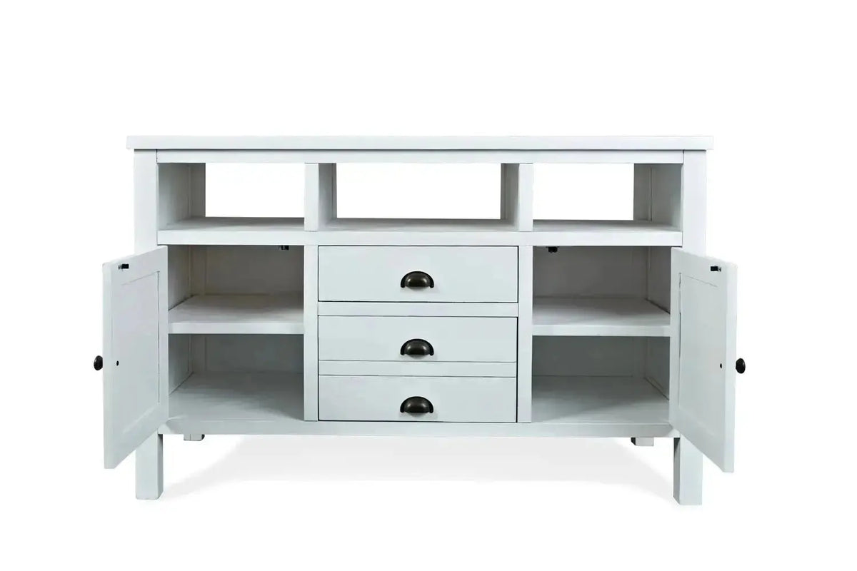 412804867:Artisans Media Console in White, 50 Inch, Image 2