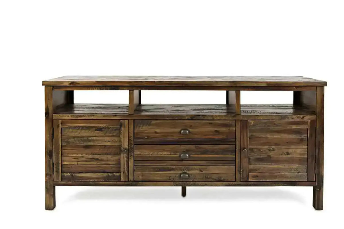 561143278:Artisans Media Console in Oak, 70 Inch, Image 1