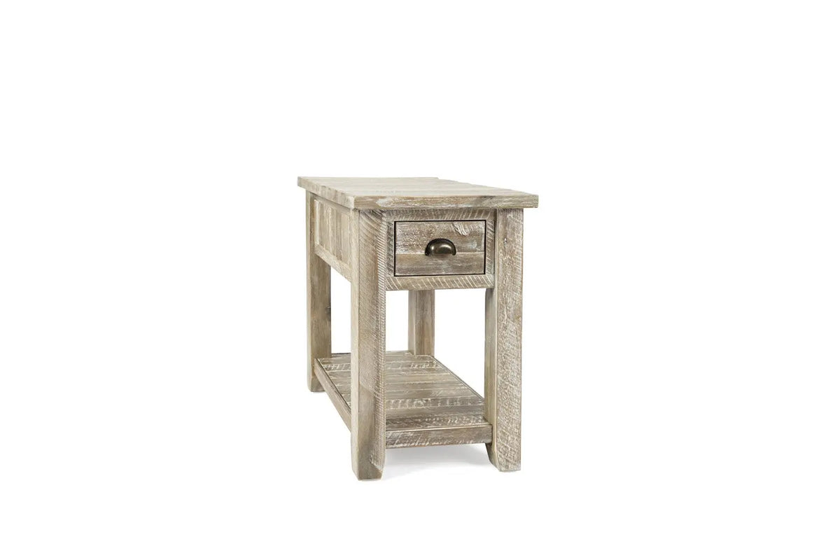 351902391:Artisans Chairside Table in Gray, Image 1