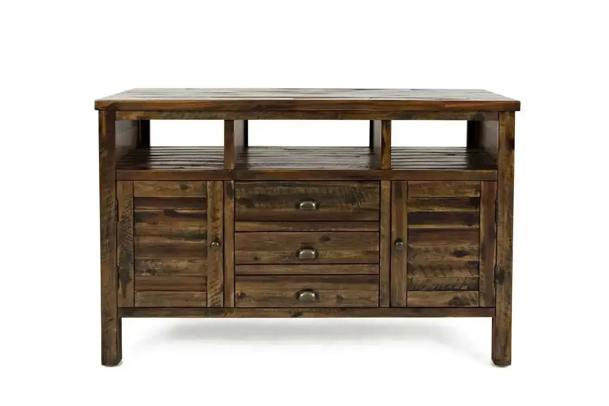 608710014:Artisans Media Console in Oak, 50 Inch, Image 1