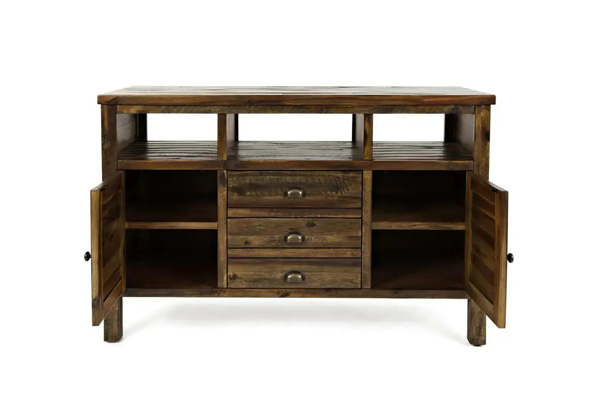 608710014:Artisans Media Console in Oak, 50 Inch, Image 2