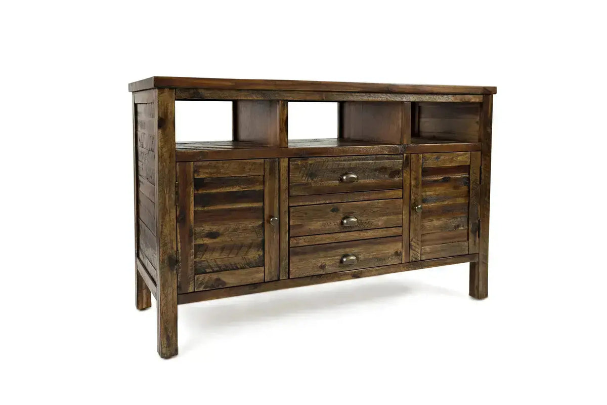608710014:Artisans Media Console in Oak, 50 Inch, Image 3