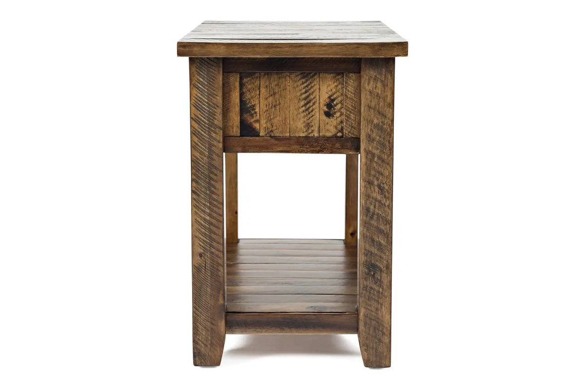 606668561:Artisans Chairside Table in Oak, Image 5