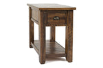 606668561:Artisans Chairside Table in Oak, Image 1
