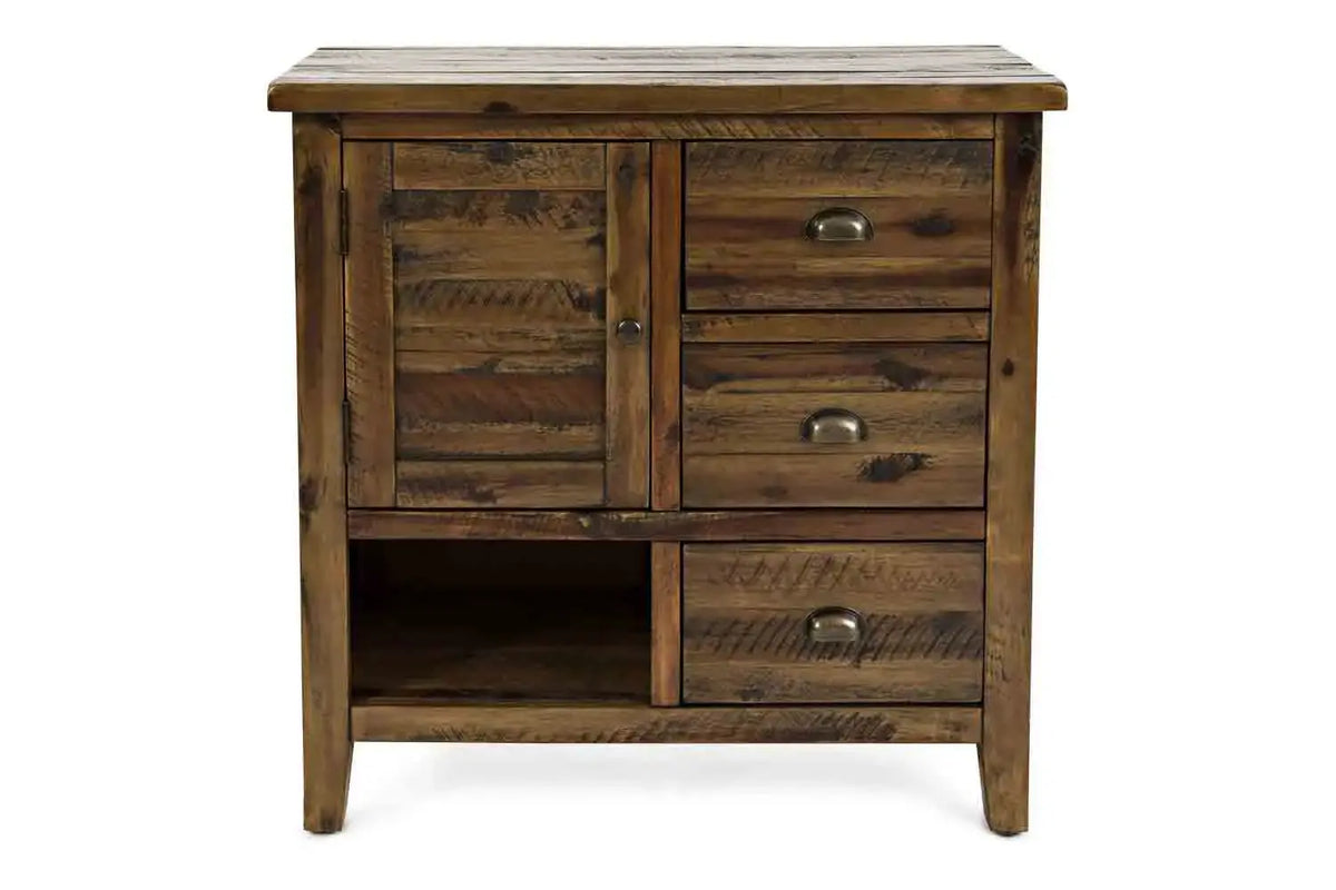 523246661:Artisans Accent Console in Oak, Image 1