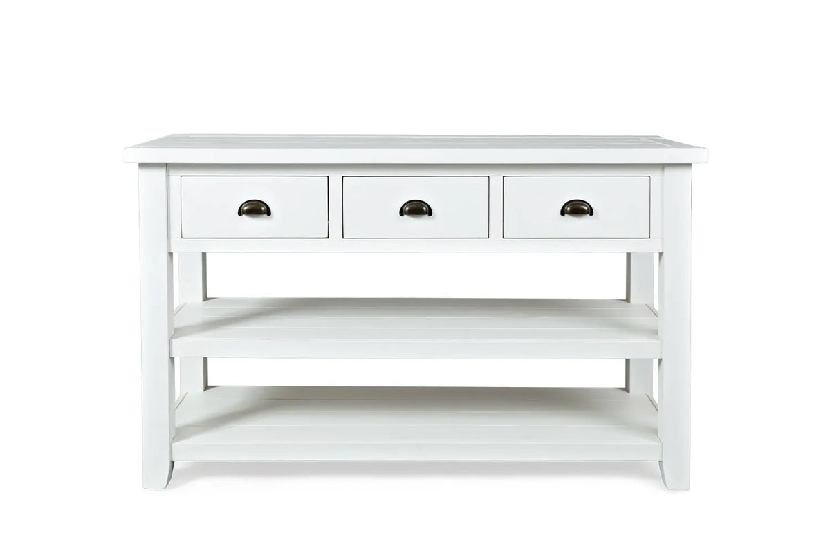 662421259:Artisans Sofa Table in White, Image 1