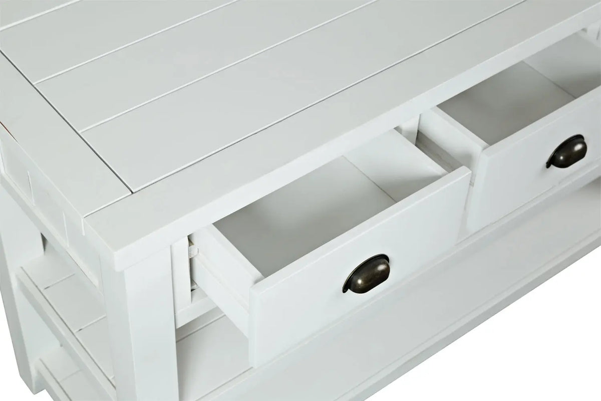 662421259:Artisans Sofa Table in White, Image 3