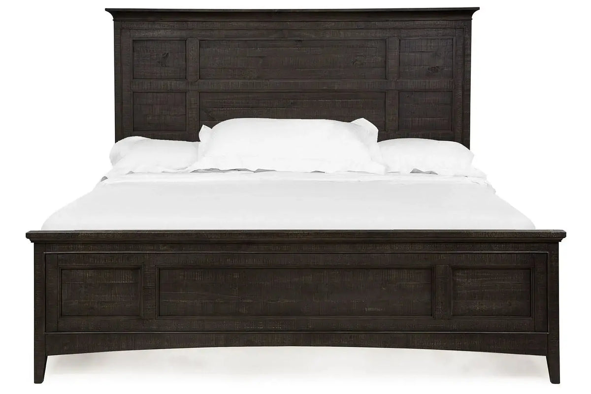 509674003:Bay Creek Panel Bed w/ Storage in Graphite, California King, Image 2