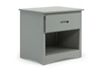 384925948:Basic Nightstand in Gray, Image 1