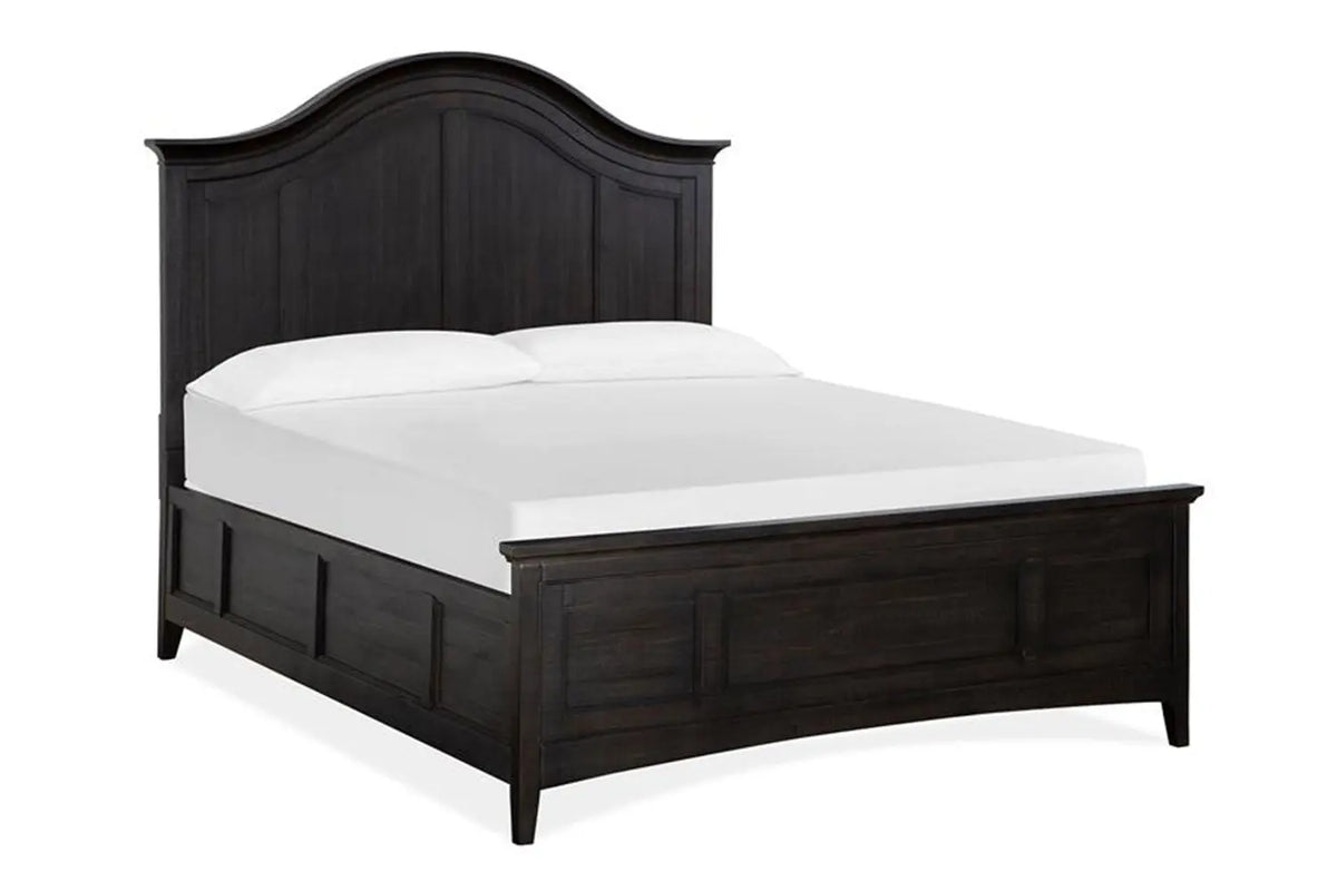 095380024:Bay Creek Arch Panel Bed in Graphite, California King, Image 1