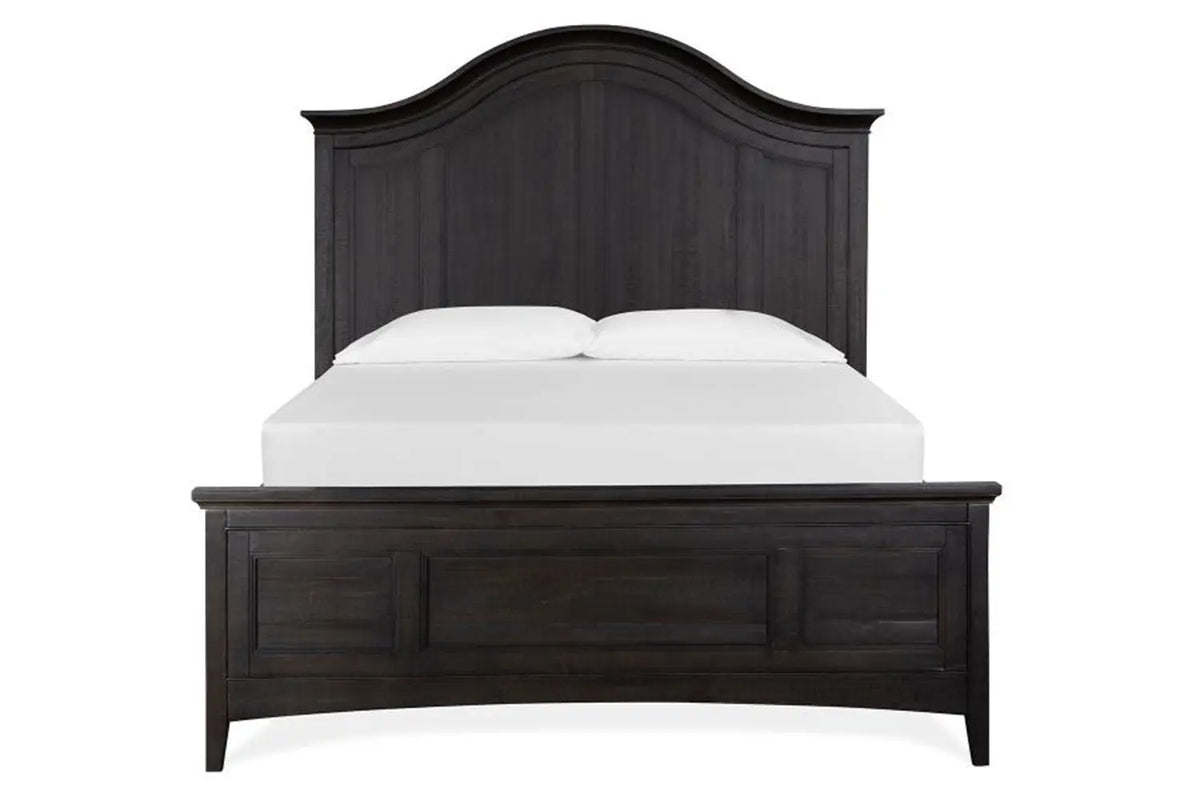 095380024:Bay Creek Arch Panel Bed in Graphite, California King, Image 2
