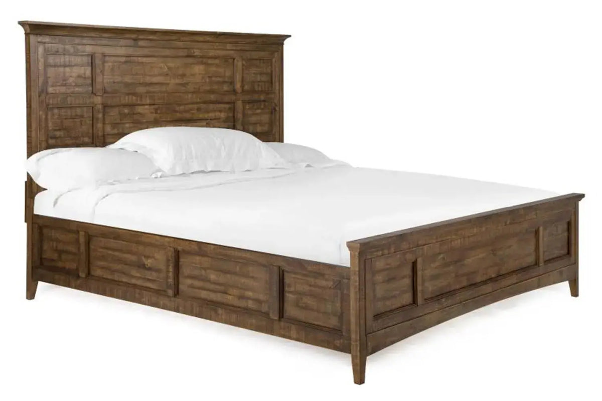 230864370:Bay Creek Panel Bed in Nutmeg, Eastern King, Image 1