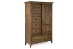 604080806:Bay Creek Chest w/ Door in Nutmeg, Image 1