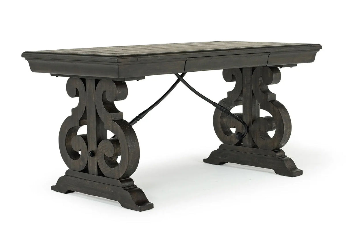 459002772:Bellamy Office Desk in Charcoal, Image 1