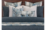 300120703:Belmont Duvet Comforter Set in Blue, 10 Piece, California King, Image 2