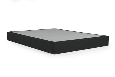 059911076:Sherwood Black Laminated Flat Foundation, Twin XL, Low Profile, Image 1