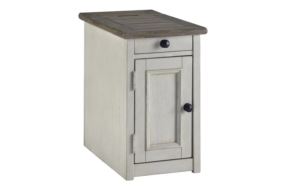 771531892:Bolanburg Chairside Table in Tan, Image 1
