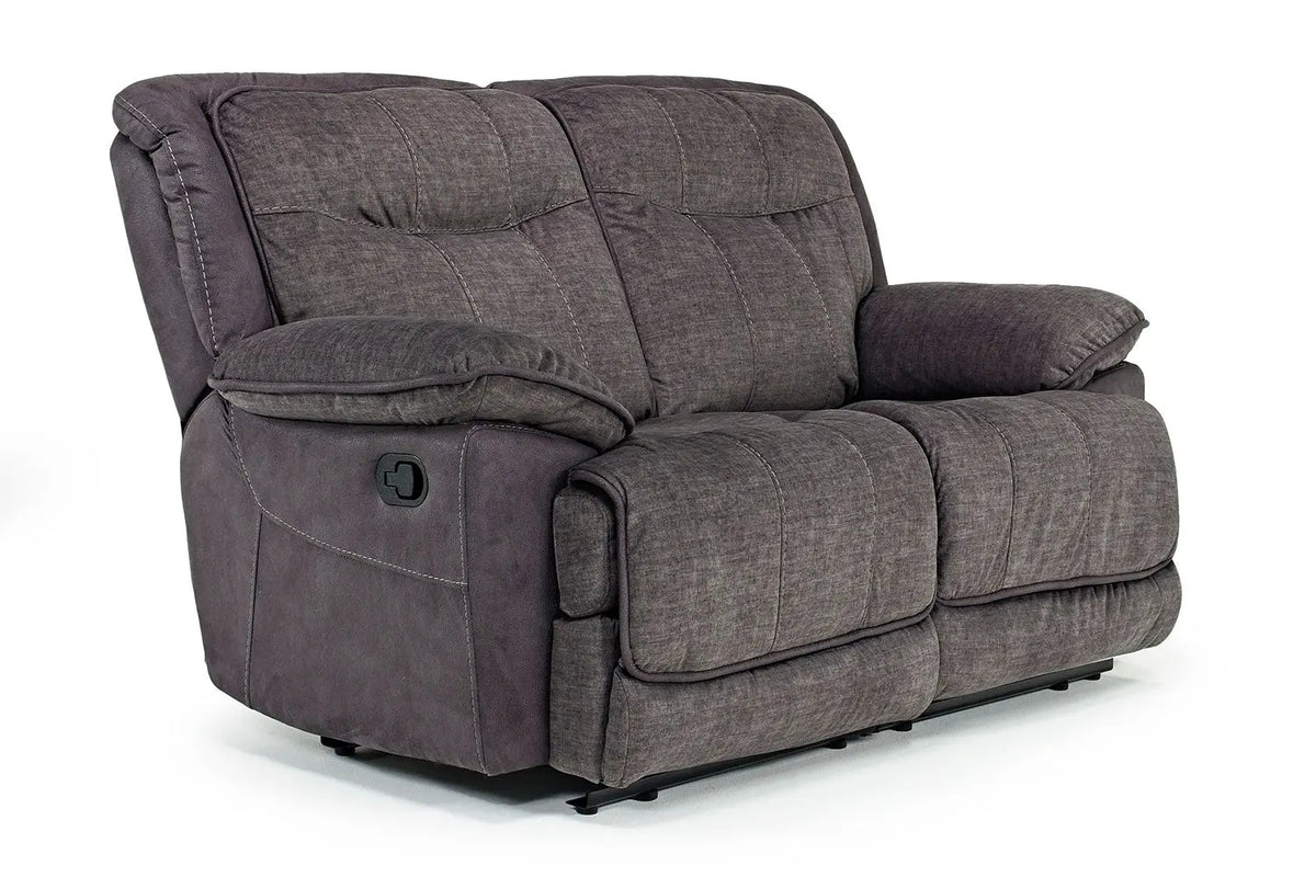 369961881:Bubba Reclining Loveseat in Graphite, Image 1