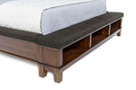 890822231:Cagney Upholstered Panel Bed w/ Storage in Brown, California King, Image 5