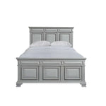 089365232:Calloway Panel Bed in Gray, Queen, Image 2