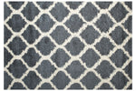 339704876:Comfort Shag Rug in Blue & White, 5 x 8, Image 1