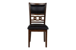 936131410:Gia Round Dining Table & 4 Chairs in Light Brown, Image 6
