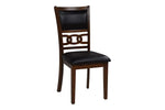 936131410:Gia Round Dining Table & 4 Chairs in Light Brown, Image 5
