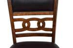 936131410:Gia Round Dining Table & 4 Chairs in Light Brown, Image 8