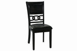 513004772:Gia Round Dining Table & 4 Chairs in Dark Brown, Image 3