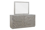 297191931:Herringbone Mirror in Gray, Image 2