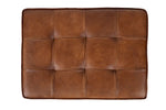 722866067:Hogan Accent Ottoman in Brown Leather, Image 4