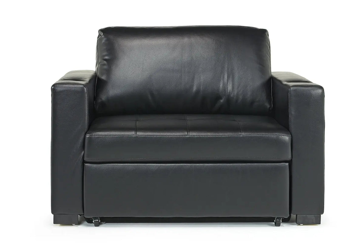 301115463:Luigi Twin Sleeper Chair in Black, Image 3