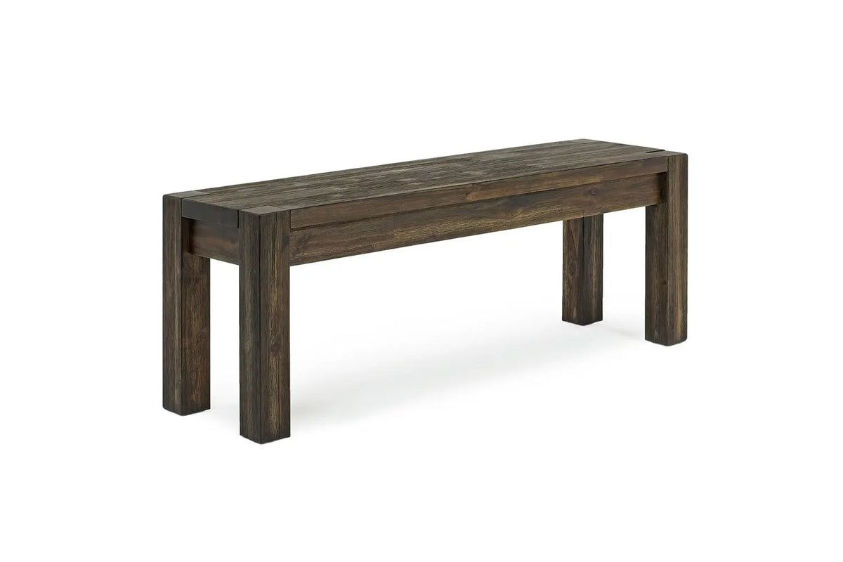 585627040:Meadow Dining Bench in Brown, Image 1