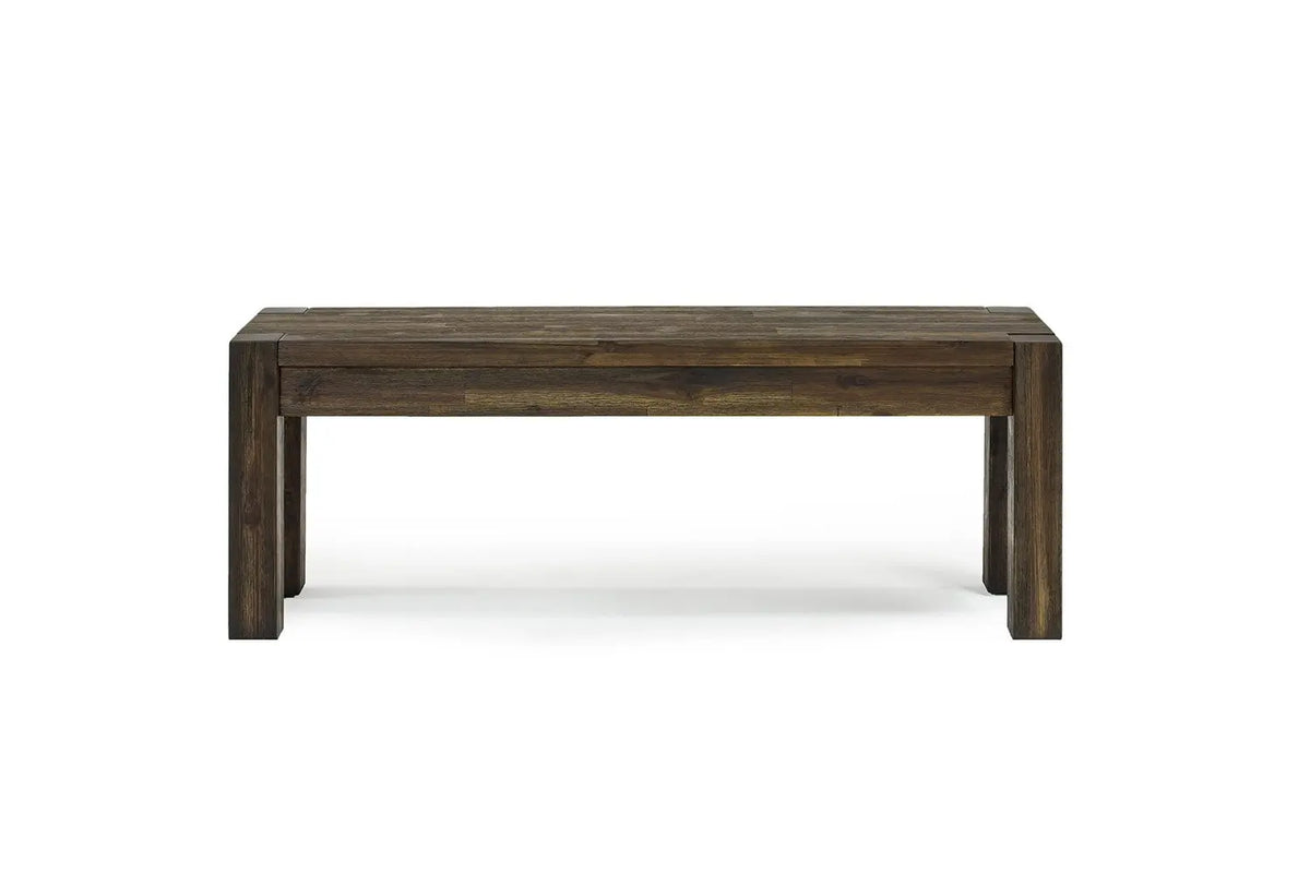 585627040:Meadow Dining Bench in Brown, Image 2