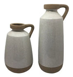 033816698:Tilbury Large Ceramic Pitcher in White, Image 1