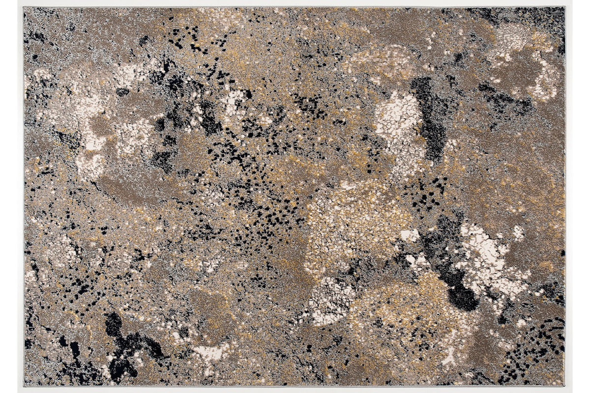 439370363:Nubuck Rug in 409 Multi, 5 x 7, Image 1