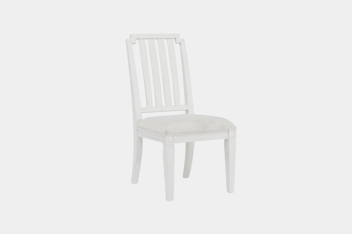 WILLOWD10:Willowbrook Dining Table & 4 Chairs, SideBackAngled