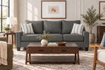 912019244:Lucy Queen Sleeper Sofa, Styled