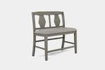 025210722:Napa Counter Height Bench, Angled