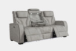 040365636:Blitz Reclining Sofa, ReclinedAngled