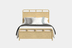 EMBER0112:Emberly Panel Bed & Dresser & Mirror & Nightstand, Front