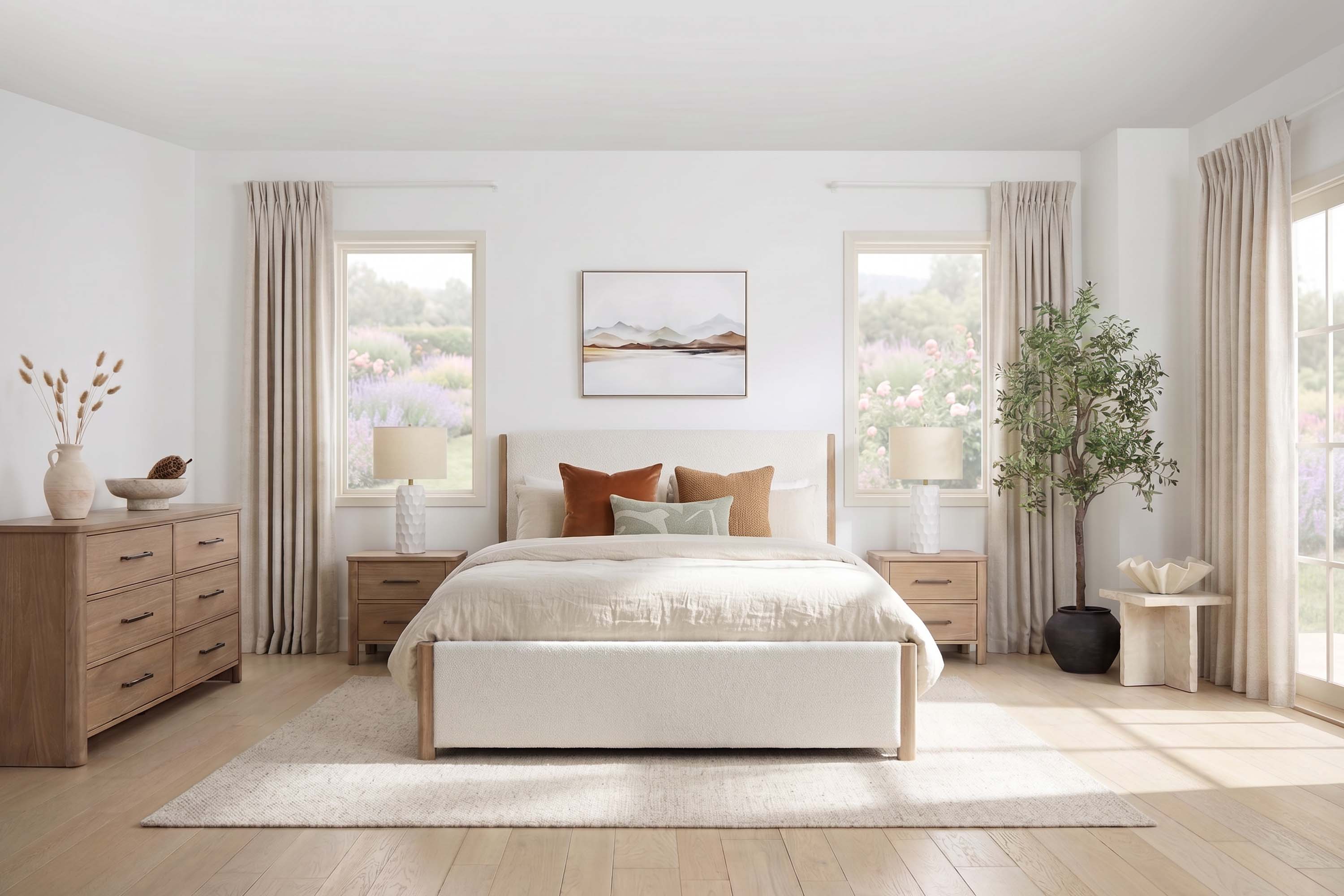 ANIKA0001:Anika_Upholstered_Bed_In_White_Natural_Styled