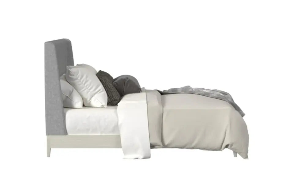 WESTLAN00:WESTLAN00:Westland Upholstered Panel Bed, Side