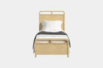 EMBER0115:Emberly Panel Bed & Dresser & Mirror & Nightstand, Front
