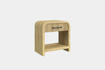 EMBER0103:Emberly Panel Bed & Dresser & Mirror & Nightstand, Angled