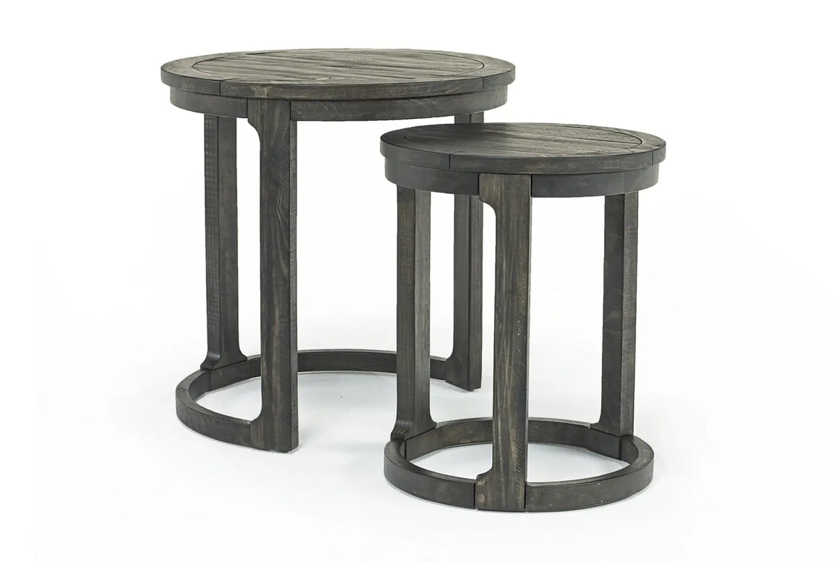 665976747:Boswell Nesting End Tables in Inkwell, Set of 2, Image 1