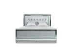 556488244:Valentino Panel Bed in Silver, Queen, Image 2